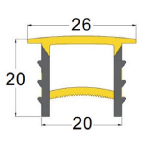 20x20 Neon Silicon Sleeve for 8-15mm PCB 100 Meter Reel 328FT - HOLLYWOOD LEDS