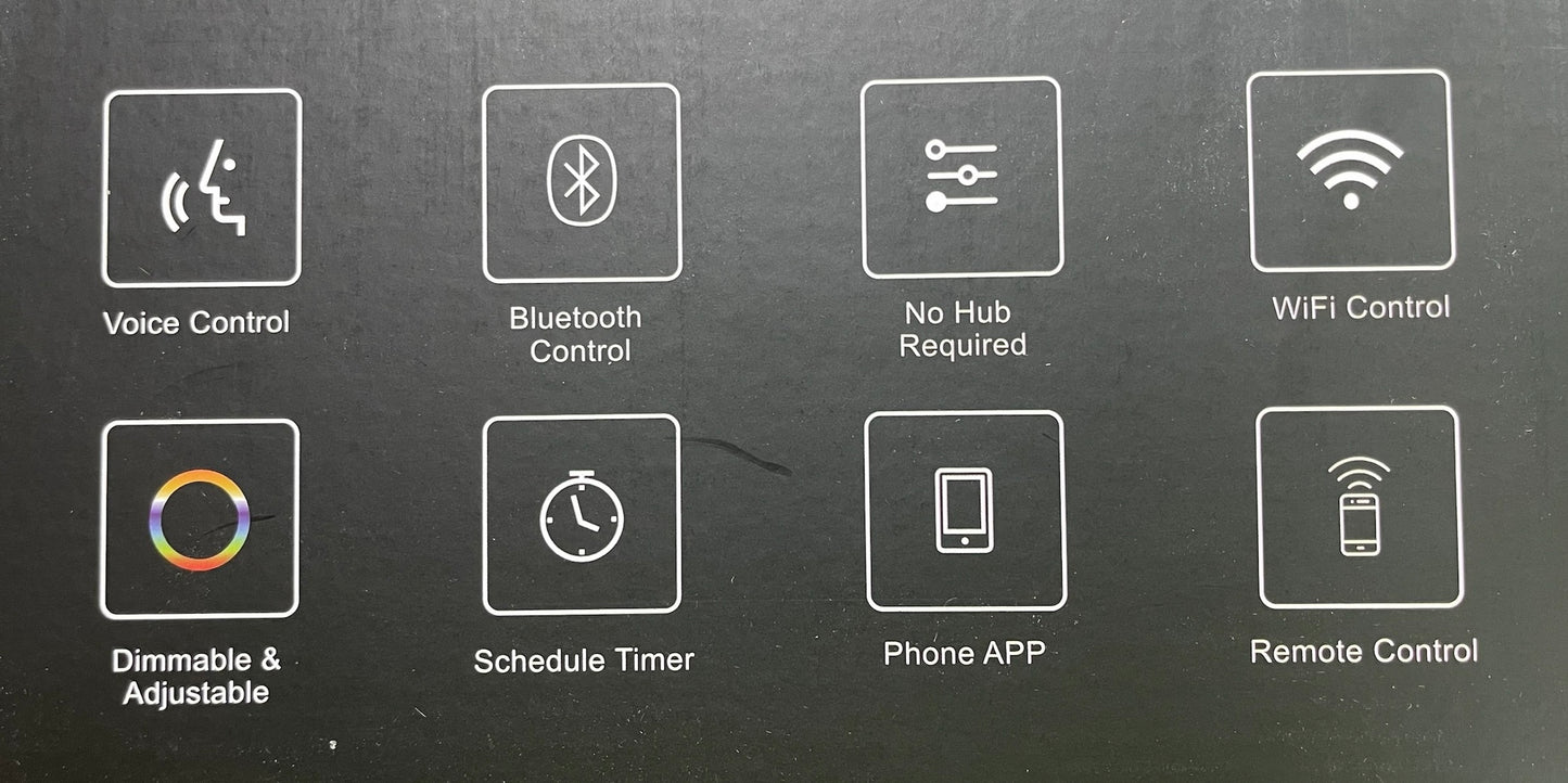 NovaBright 36V 100FT  Permanent LED Outdoor Christmas Lights Holiday Light C5107