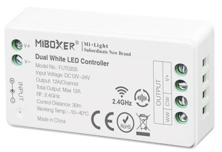 MiBoxer 2.4GHz Dual White LED Controller FUT035S
