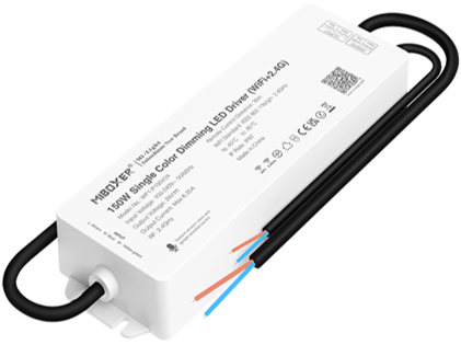 MiBoxer Waterproof 150W Single Color LED Driver
(WiFi+2.4G) WP1-P150V24