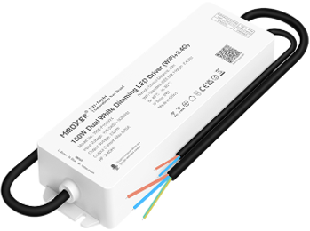 MiBoxer Waterproof 150W Dual White LED Driver
(WiFi+2.4G) WP2-P150V24
