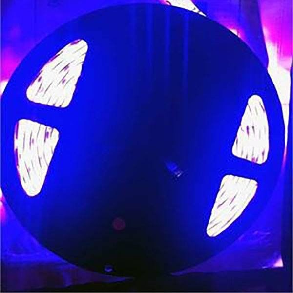 12V LED Strip Lights ~ 12V Single Color Light Strips ~ 5054SMD Single Color ~ 5054 Single Color Reel Only - NovaBright 5050SMD UV Ultraviolet Purple Chip Flexible Waterproof LED Light  Strip Reel Only