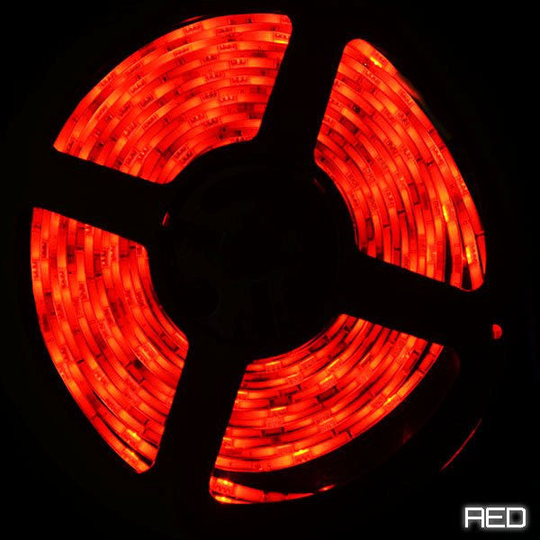 24V LED Strip Lights - 24V 5050 Color Changing RGB Super Bright LED Strip Light 16 Ft Reel 150 LED Reel Only