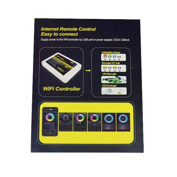 LED Strip Accessories ~ RGB LED Strip Accessories ~ RGB Controllers - 4 Zone RGBW Receiver With Wifi HUB