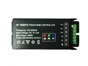 RGB Wifi LED Controller With RF Touch Remote For SMD5050 & 3528 LED Strips - DC12-24V, 4A Per Channel, For Android/iOS Use - Foto 6