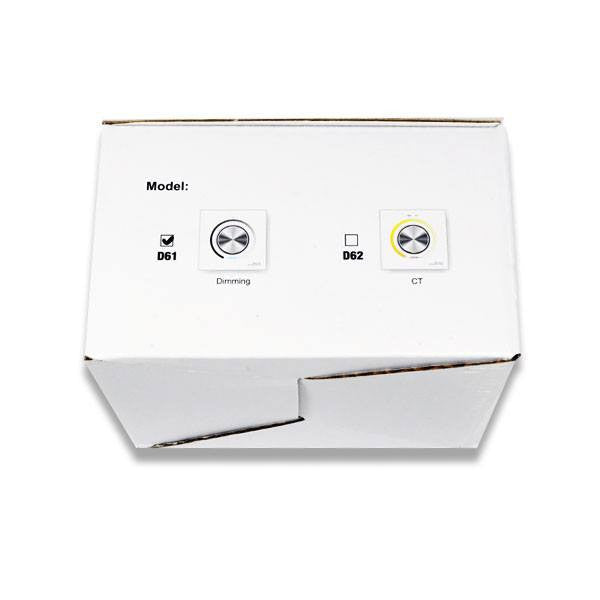 LED Strip Accessories ~ RGB LED Strip Accessories ~ RGB Controllers - NovaBright D61 Wall Mounted LED Knob Dimmer Panel