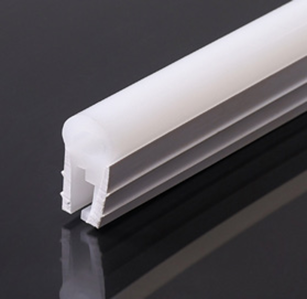 NovaBright 10x23mm Silicone Tube for LED Strip Lights 100M 328FT Reel for 10mm PCB