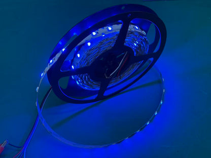 NovaBright 24V RGBW S-Shape Flexible LED Strip Light – 5050 4-in-1, 48 LEDs/m, 12mm 5M 16FT Length