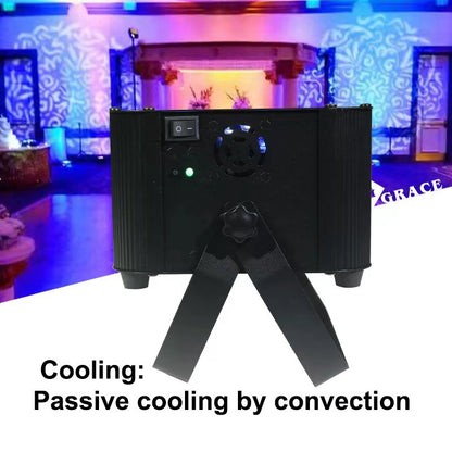 NovaBright NB-H6 6in1 RGBWA-UV Wifi App wireless DMX Battery LED Uplight 6x18W