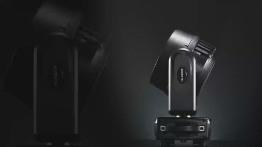 Nova Bright™ mini 19x15W RGBW LED Zoom Bee Eye Moving Head Light | 4°–55° Zoom | RDM | Infinite Kaleidoscope FX NB-19