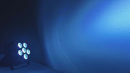 NovaBright NB-H6 6in1 RGBWA-UV Wifi App wireless DMX Battery LED Uplight 6x18W