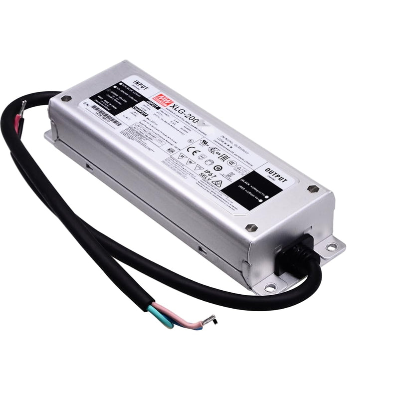 XLG-200-12-A 192Watt AC100-305V Input Voltage Mean Well Waterproof DC12V UL-Listed LED Power Supply