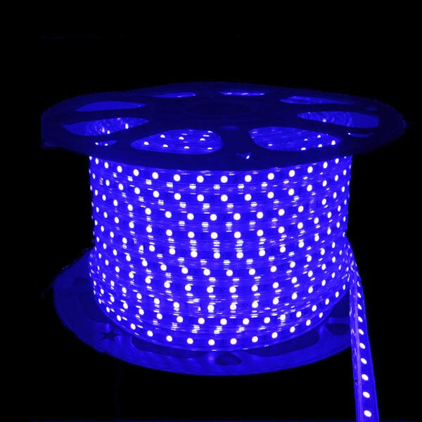 110V LED Light Strips - NovaBright  5050 RGB Color Changing 300 LED 110V 160ft Reel