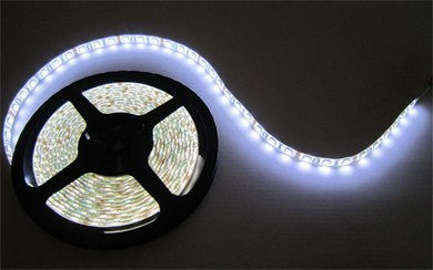 12V LED Strip Lights ~ 12V RGB LED Light Strips ~ 3528 RGB ~ 3528 RGB Reel Only - NovaBright Waterproof 12V UL White Super Bright Flexible LED Strip Light Reel Only