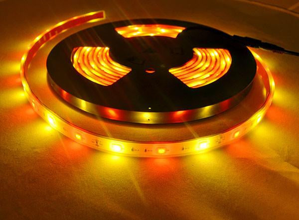 Red and Gold LED Strip Light 12V 5050SMD IP68 Waterproof 16.4 FT
