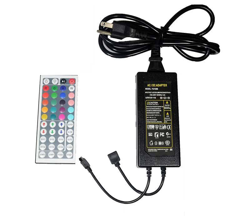 12V Power Supply - 12V Integrated Power Supply Controller For RGB Color Changing Lights IPS12-6A