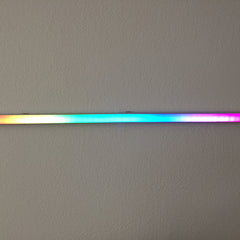 1 Inch Square Aluminum Track with Diffuser For LED Strips 1 Meter Length