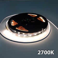 3528SMD Nova Bright 2700K Warm White Flexible IP20 Non Waterproof LED Light  Strip 16 Ft Reel Only