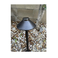 Malibu Landscape Lighting Mushroom Light - by Nova Bright 12V NPB02 LED Heavy Duty Cast Brass Outdoor Lighting Low Voltage Landscaping Path Lights for Patio Garden Deck Yard Walkways Pathway Doorways