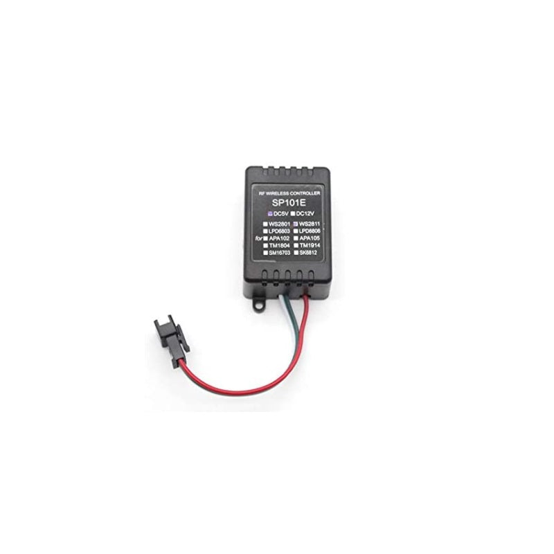 SP101E RF Wireless Controller WS2811 WS2812B LED Strip Light Remote DC 5V