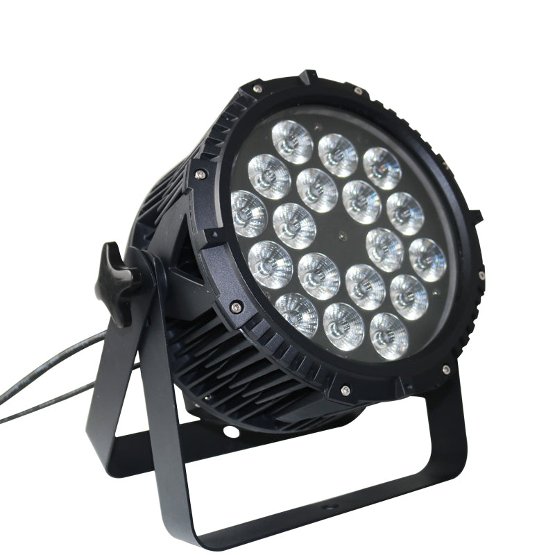 18x18W NB-098 RGB TriColor 3in1 LED IP65 Outdoor Professional LED Stage Light Waterproof Die Cast Aluminum Body