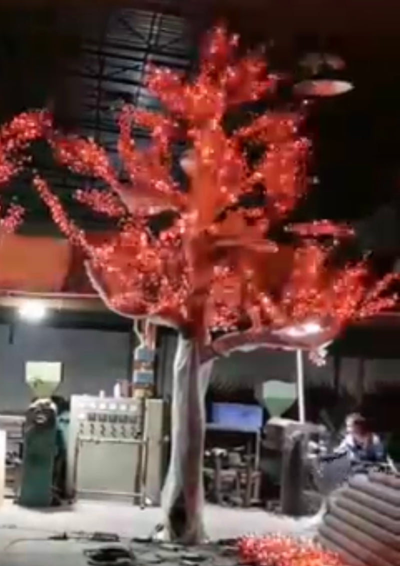 RGB LED Cherry Tree Remote Controlled CT-5065 5M 16FT Tall