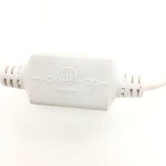 ETL Standard 2 Pin Power Cord for High Voltage 110V 5050 SMD Single Color LEDs Strips ETL2pin-110VS-5050 - HOLLYWOOD LEDS