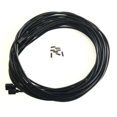Black 2 Meter 6.56ft 4 Color Changing RGB Extension Cable for 4 Pin RGB LED Strips ( 4 PCS )