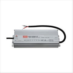 MEAN WELL Switching LED Driver Power Supply - Cable for Input and Output, 12V 22A 264W - HLG-320H-12 , Grey