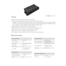 NovaBright DSA 1024 Pixel SPI to DMX Decoder 5-24V with RF Controller for IC Strips WS2811 and 27 Other IC Types