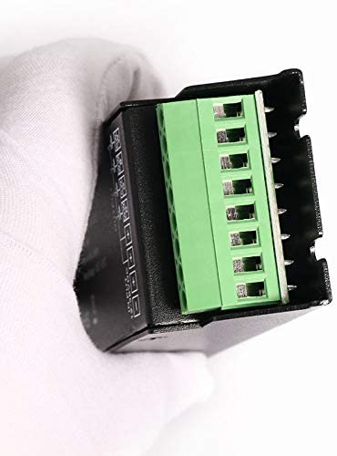 Novabright RG24500 4CH D4-E 32A DMX Decoder PWM Flicker Free Smooth Dimming Constant Voltage 12V-36V Digital Display 2000Hz for RGBW LED Lights 8A/CH
