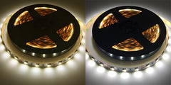 Nova Bright Eclipse-T3 Dual Color CCT CRI 95+ LED Strip Light 2 IN 1 Chip Warm White 3200K + White 5600K 12V UL 5050SMD IP20 Reel - HOLLYWOOD LEDS