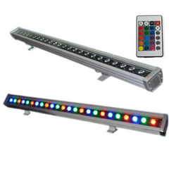 NovaBright 48W RGB Linkable LED Wall Washer Architectural Light 48 Inch 1.2 Meters