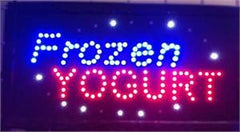 LED Signs - Frozen Yogurt LED Business Sign 19x10 Inches QC-993