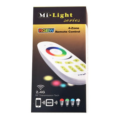 LED Strip Accessories ~ RGB LED Strip Accessories ~ RGB Controllers - 4 Zone RGBW Wireless Color Changing LED Light Receiver With Contoller