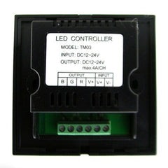 LED Strip Accessories ~ Single Color LED Strip Accessories ~ Single Color Dimmers - LED Touch Panel 12V Dimmer With Brightness And Speed Control TM03