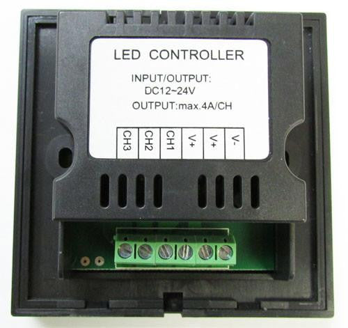 LED Strip Accessories ~ Single Color LED Strip Accessories ~ Single Color Dimmers - LED Touch Panel Color Changing, Dimmer, And Cool/Warm White Controller TM01