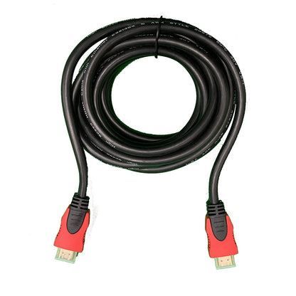 Photon Cable Ultra Fast 12ft Hdmi Cable Gold Plated 14.3gbps 1080p 3D 4kx2k Max Resolution HDMI Cable 12ft - HDMI 2.0 Gold Plated Connectors 3D for Gaming Consoltes, TVs, DVDs, More