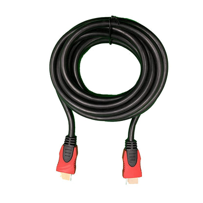 Photon Cable Ultra Fast 12ft Hdmi Cable Gold Plated 14.3gbps 1080p 3D 4kx2k Max Resolution HDMI Cable 12ft - HDMI 2.0 Gold Plated Connectors 3D for Gaming Consoltes, TVs, DVDs, More