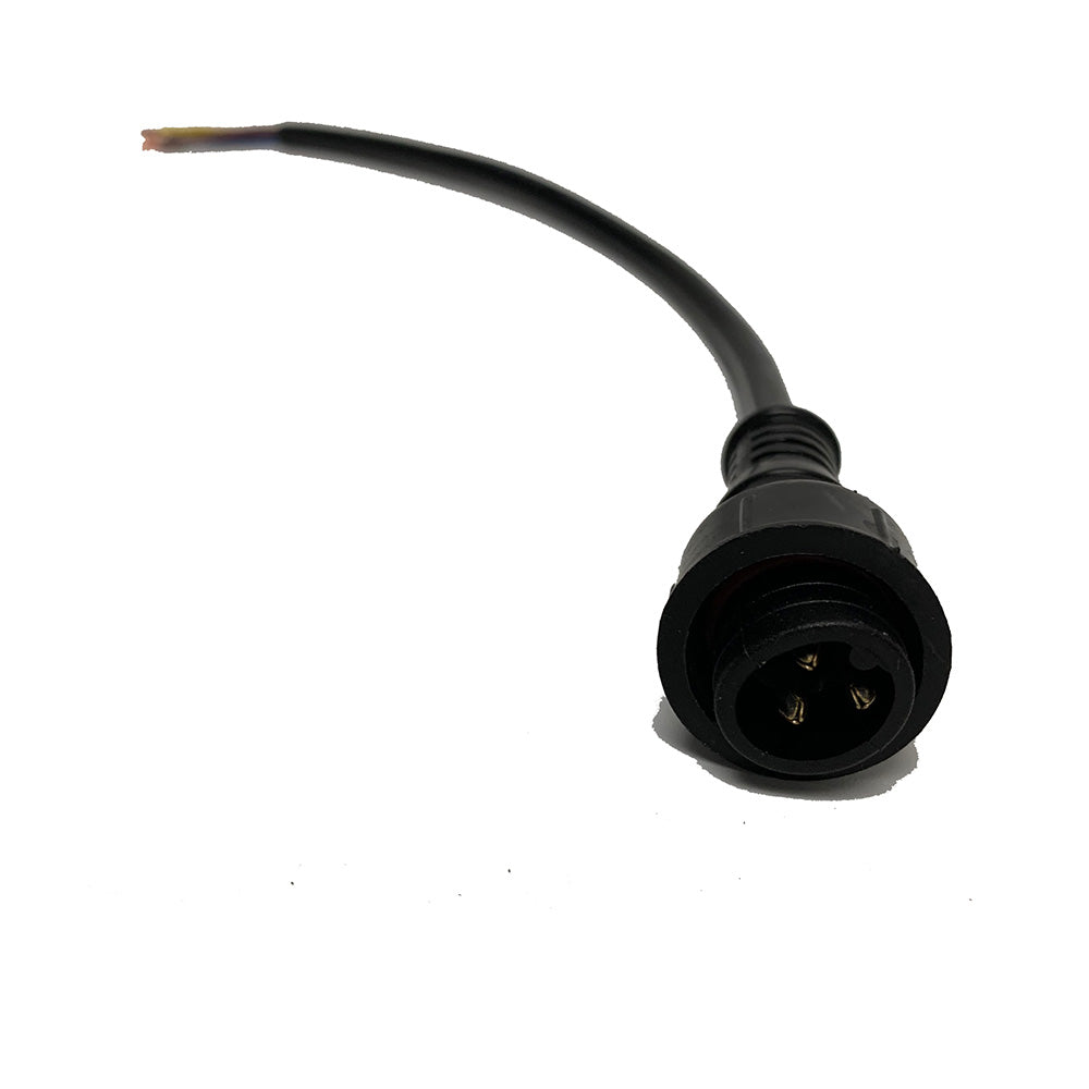 Male 18 Inch 3Pin Pigtail Large XConnect Connector – HOLLYWOOD LEDS