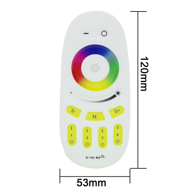 E27 6W Milight RGBW RGBWW LED bulb with 2.4G 4-Zone wireless led RF remote controller dimmable LED light home decoration