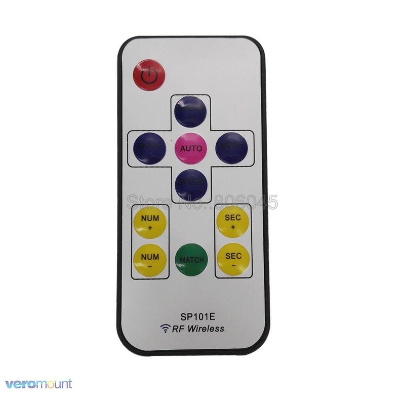 SP101E Mini RGB LED Controller with 11Key RF Wireless Remote, work with DC5V WS2811 Pixel LED Strip