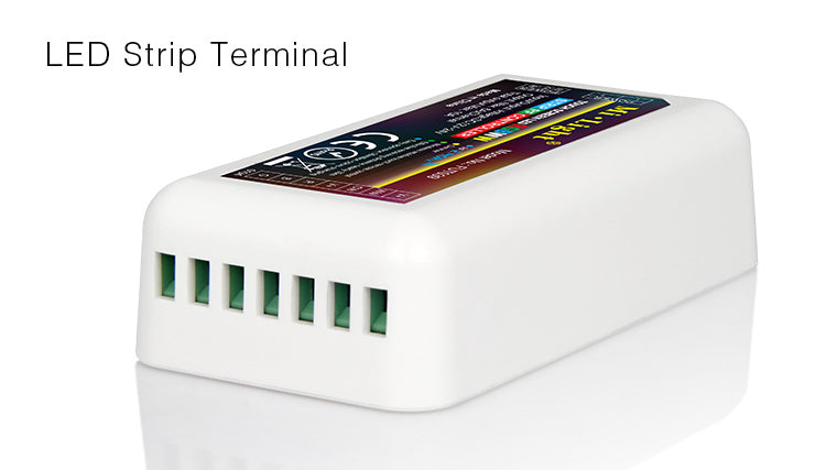 Mi Light FUT039 Wireless 2.4G 4-Zone RF Wireless RGB+CCT LED Controller Dimmer for Flexible 5050 RGB RGBW RGBCW Led Strip Lights