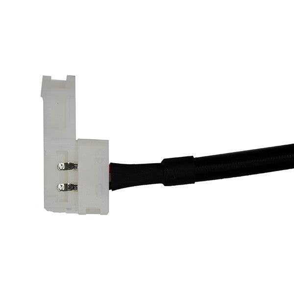 Single Color Snap On Connector With Female DC Adapter 8MM For 3528SMD LED Strips