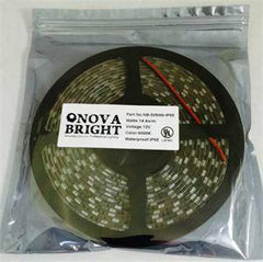 UL Approved Strips;Exhibit & Trade Show Lights - NovaBright 12V UL Approved 5050SMD LED Strip Light White 6000K IP65